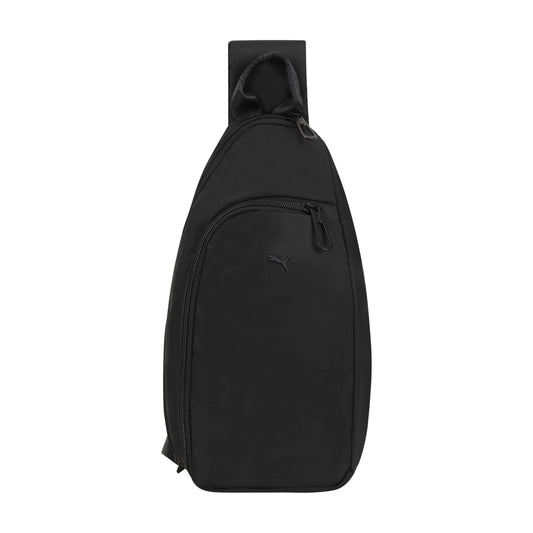 PUMA Myriad - Mochila para mujer, color negro, talla S, Negro -, Pequeño, Mochila Myriad Sling