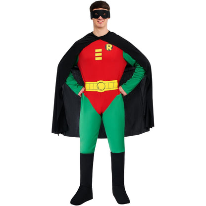 Rubie's Costume Classic Batman Deluxe Robin, Red/Green, Medium Costume