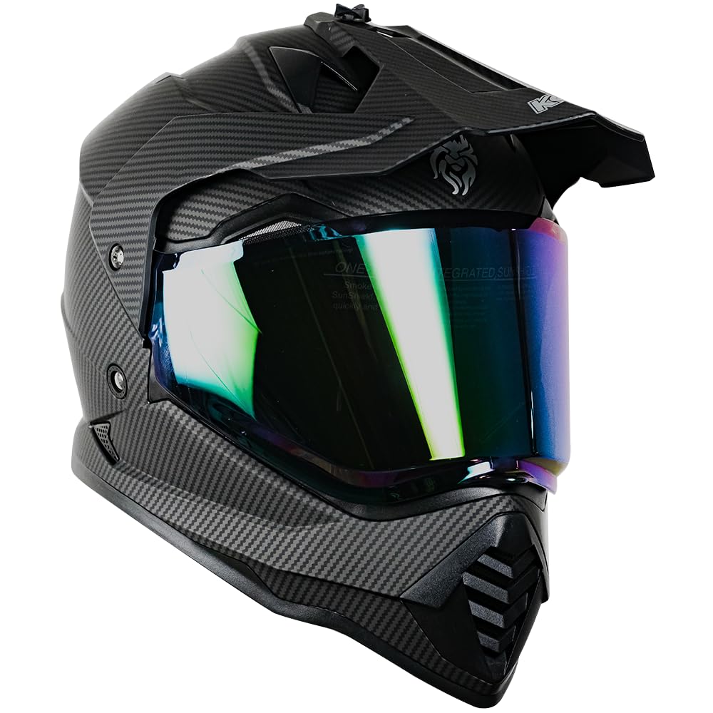 KOV Casco Onix Carbon Negro XXL