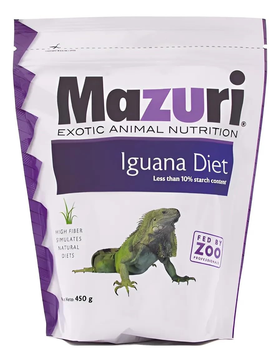 Mazuri Alimento para Iguana 450gr Sabor Natural