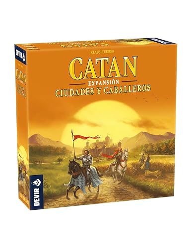 Catan: Ciudades y Caballeros en Español, Juego de Mesa, Devir
