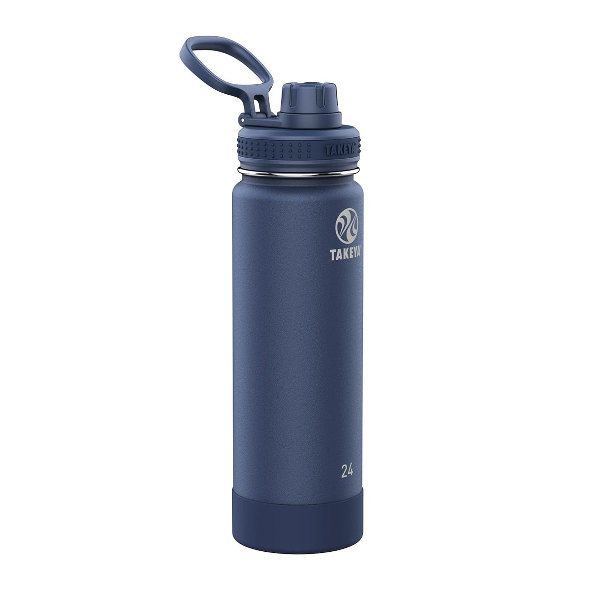 Takeya Actives Botella de Agua Aislada de Acero Inoxidable - 0.7 Litros - Activos - Azul