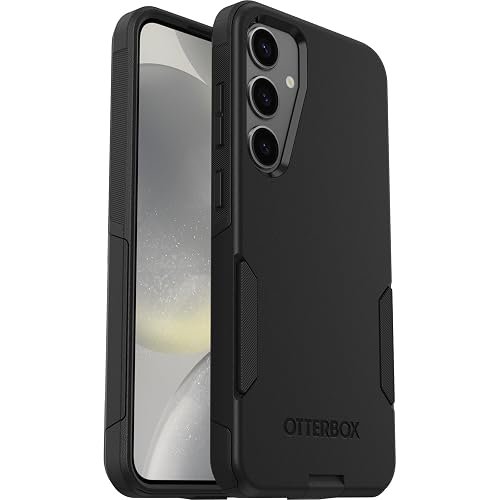 OtterBox - Funda para Samsung Galaxy S24+ Commuter Series, Color Negro, Delgado y Resistente, con protección para el Bolsillo, con Puerto
