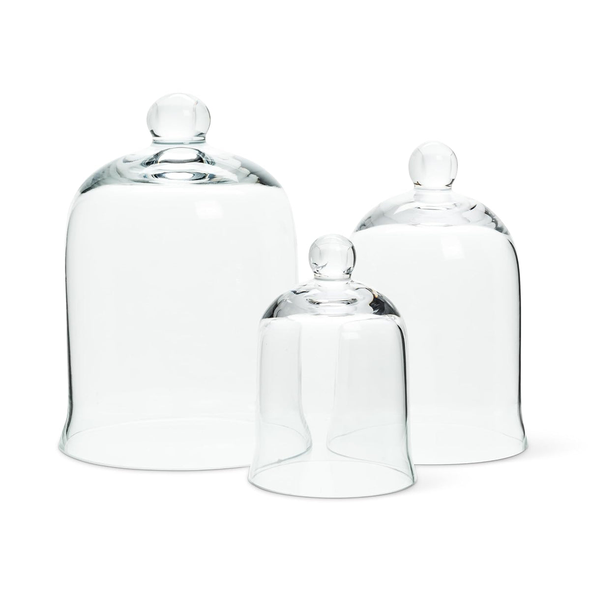 Abbott Collection 27-Carolyn - Cloche de Vidrio en Forma de Campana, Transparente (7 Pulgadas de Alto)
