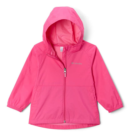 Columbia Rain-zilla Chamarra Impermeable para Niña - Rosa frío - G