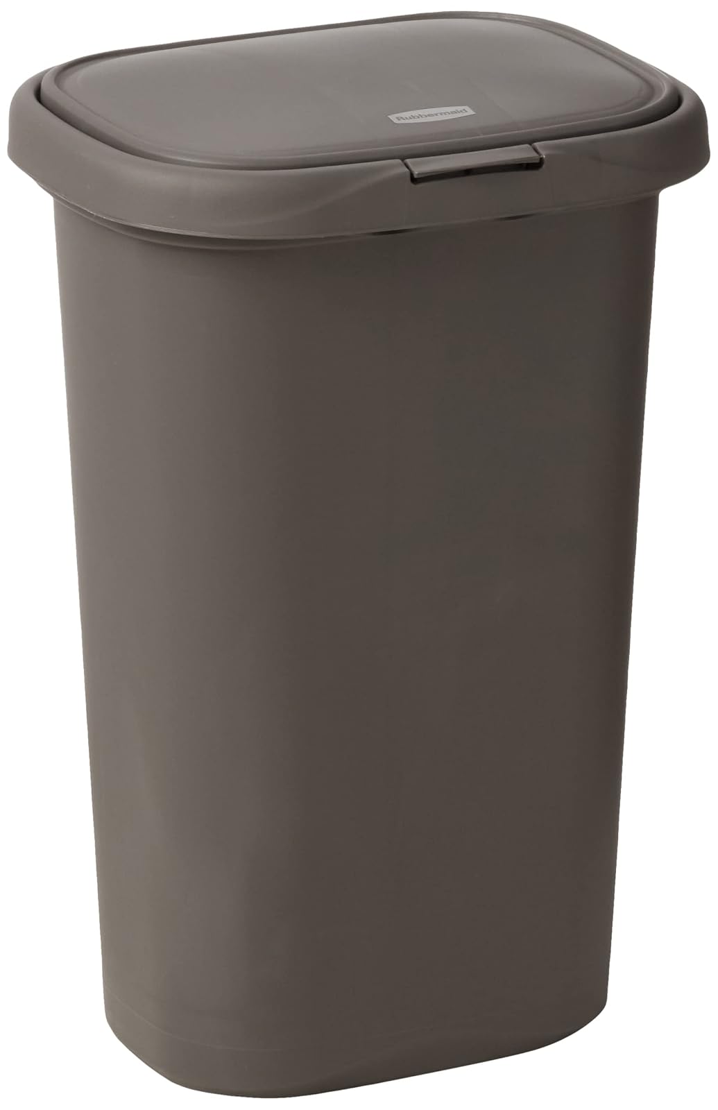 Rubbermaid 5L58 Spring Top Wastebasket, 30-Liter, Gray