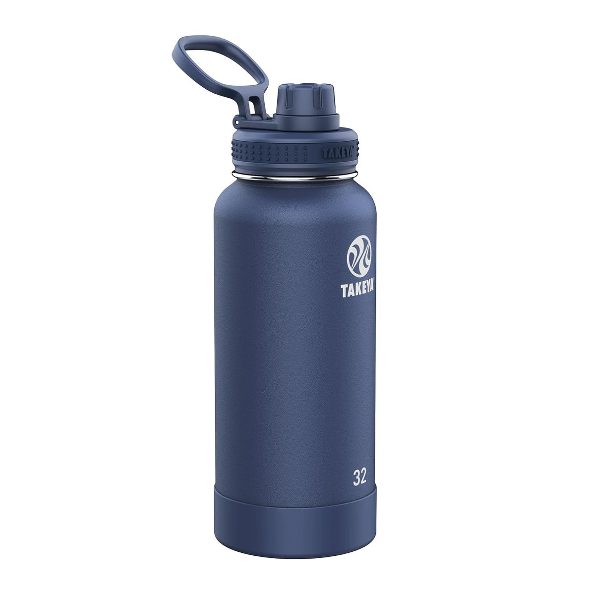 Takeya Actives Botella de Agua Aislada de Acero Inoxidable - 0.9 Litros - Activos - Azul