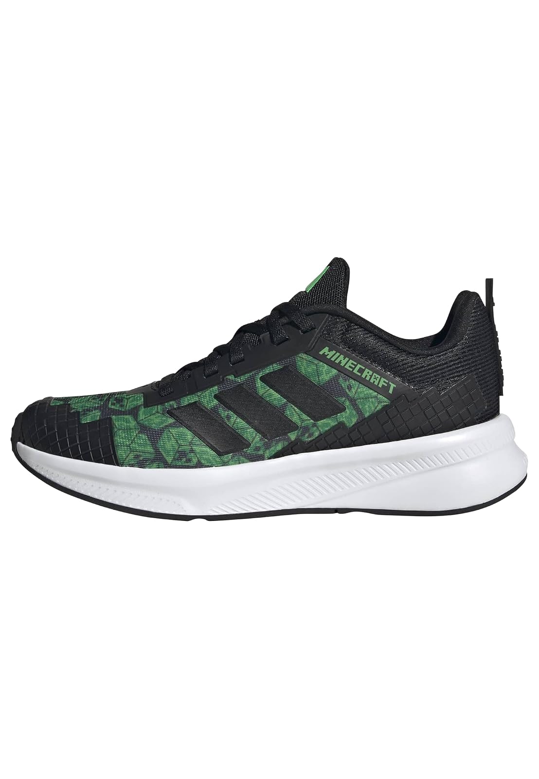 adidas Tenis Minecraft Fortarun 4.0 Niños Casual Negro