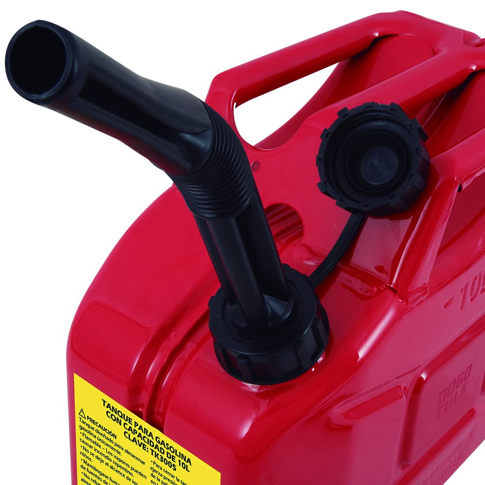 Dogotuls TK3005 Tanque Metálico de Seguridad para Gasolina 10L