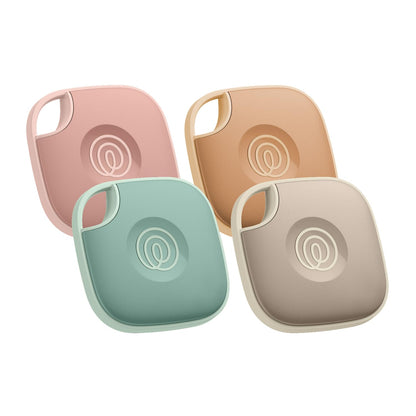 Life360 Tile Localizador Bluetooth para Llaves y Objetos, Compatible con iOS y Android - Colors - Paquete de 4