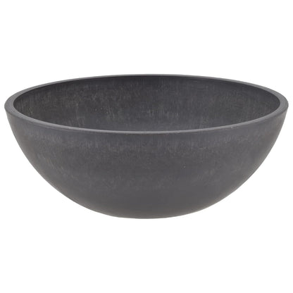 PSW Pot M30DC Collection - tazón de jardín Poco Profundo para suculentas, Bonsai, Jardines de Hadas, Hierbas, 12 Pulgadas, carbón Oscuro