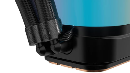 Corsair iCUE Link H115i RGB Refrigerador Líquido RGB para CPU - 280mm AIO - Ventiladores QX140 RGB - Se Adapta a Intel® LGA 1700, AMD® AM5 - Concentrador de Sistema iCUE Link Incluido - Negro