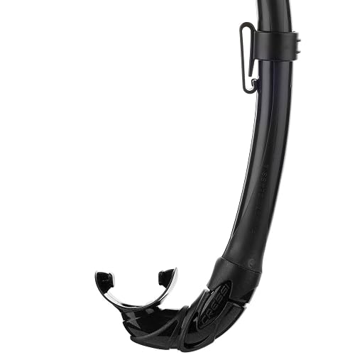 Cressi Córcega, esnórquel de Goma Flexible para Buceo, Buceo y Pesca submarina - Colores sólidos y camuflados | Fabricado en Italia