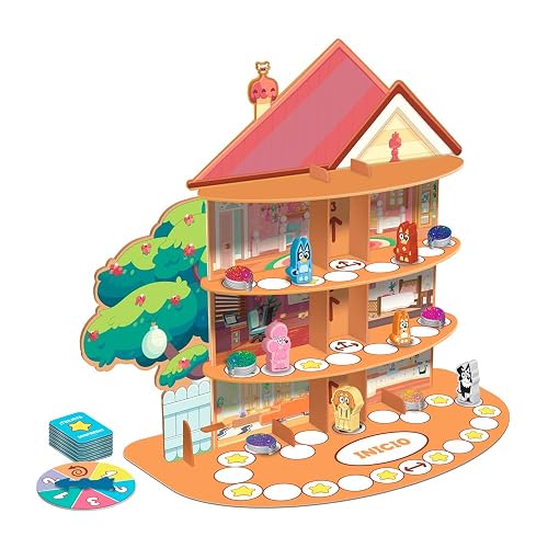 Novelty Corp - Juego De Mesa Bluey Casa De Juegos