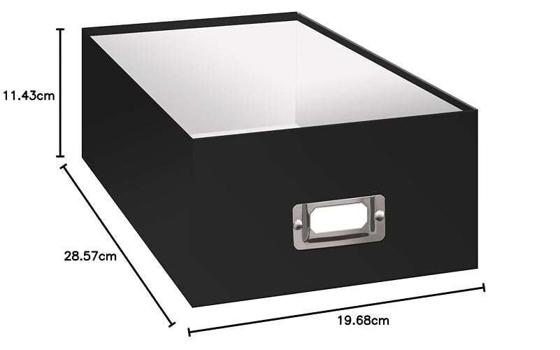 Pioneer B-1S - Caja de almacenaje para álbumes de Fotos, Color Morado, Negro, 1, 1
