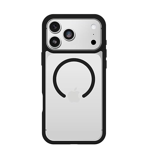 OtterBox Carcasa para iPhone 17 Pro MAX Profile Series, Cristal Negro, Ultrafina, Elegante y Minimalista - MagSafe - iPhone 17 Pro Max - Negro - Cristal