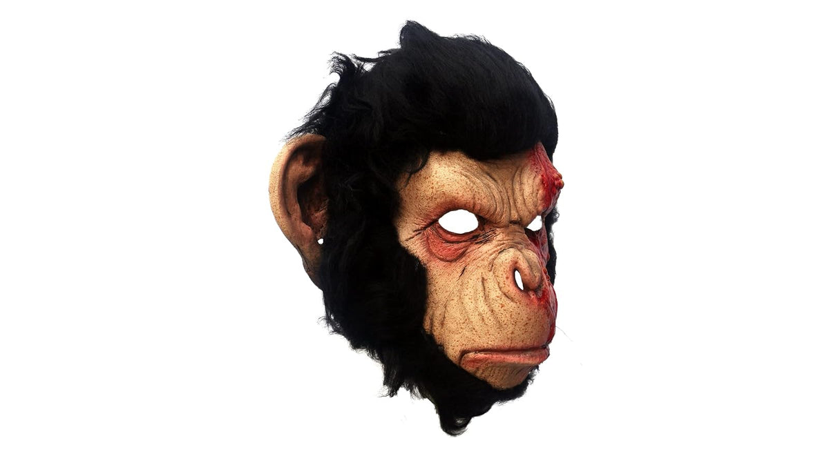 Infected Chimp, Máscara de Mono Chimpancé Infectado, Máscaras de Animales Monos Ideales para Halloween y Fiestas de Disfraces