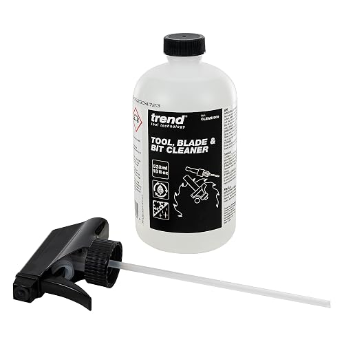 Trend Tool Limpiador de Cuchillas y Bits CLEAN/500 | 18 oz, removedor de resina y óxido, fórmula no tóxica