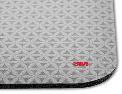 3M Precise - Alfombrilla de ratón con adhesivo reposicionable , Gris (Bitmap), 21,59 x 17,78 x 1,52 cm