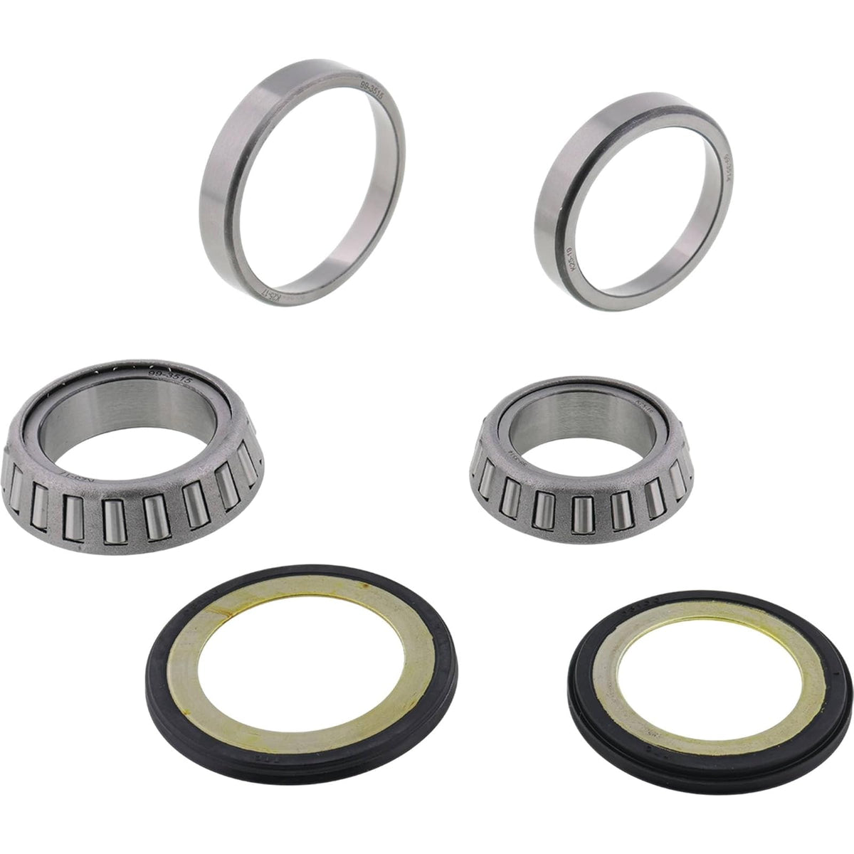 All Balls Racing 22-1008 Kit de sello de rodamiento de vástago de dirección compatible con/reemplazo para Yamaha