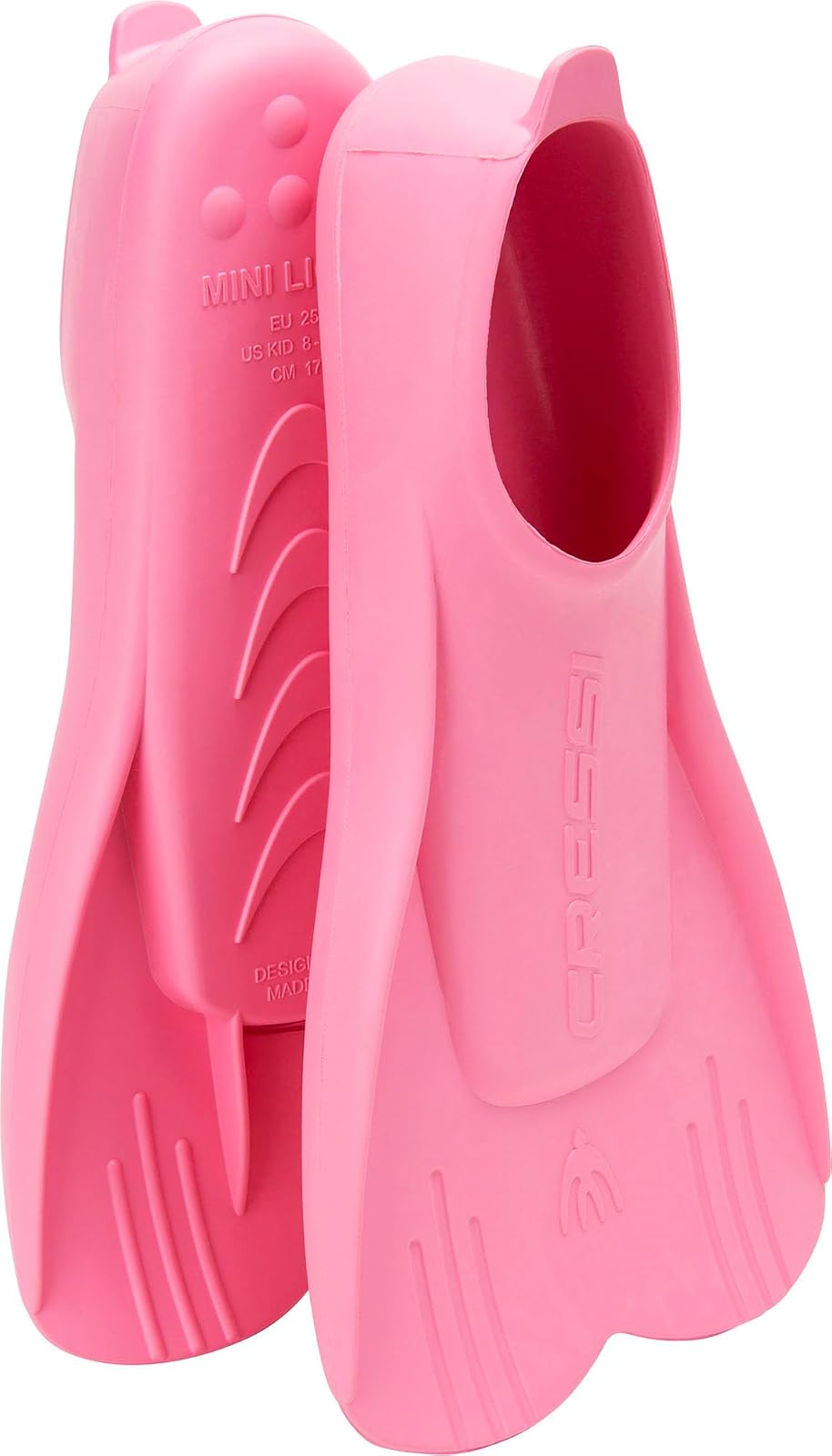Cressi Short Floating Swim Fins to Learn to Swim - For Kids 1 Years Old and up - Mini Light: Designed in Italy