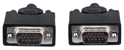 Manhattan CABITL180 Cable VGA, Hd15, 15 m, VGA (D-Sub), VGA (D-Sub), Macho/Macho, Negro, 15.2 m