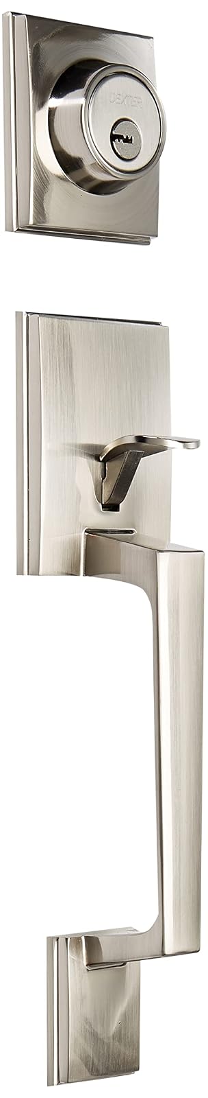 Dexter Boston Cerradura Residencial Llave-Mariposa - Níquel Satinado