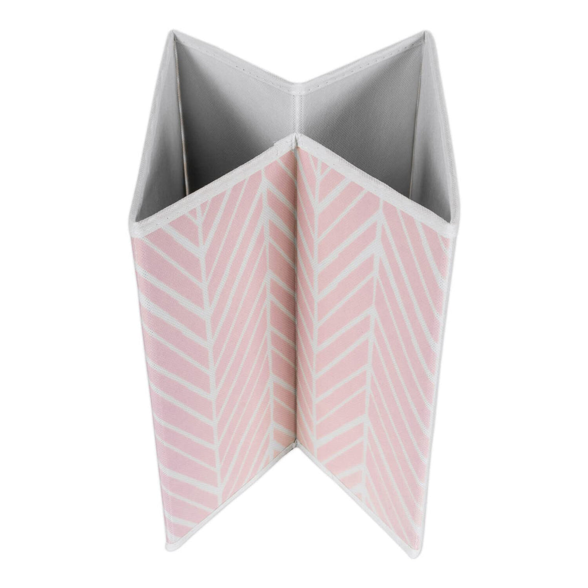 DII Home Essentials de Tela Plegables Recipientes, 11 X 27,94 cm X 27,94 cm, Juego de 2