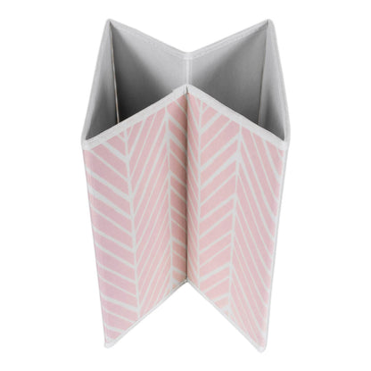 DII Home Essentials de Tela Plegables Recipientes, 11 X 27,94 cm X 27,94 cm, Juego de 2