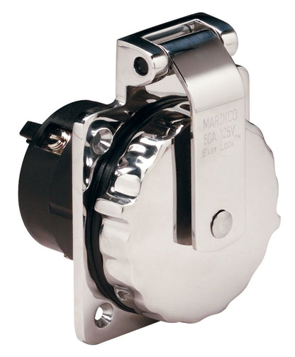 Marinco 50 Amp 125V y 125/250V Entradas de alimentación