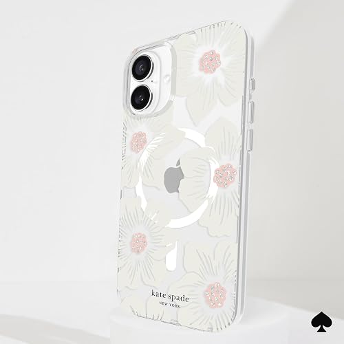 Kate Spade New York - Funda para iPhone 16 Plus, diseño de Flores
