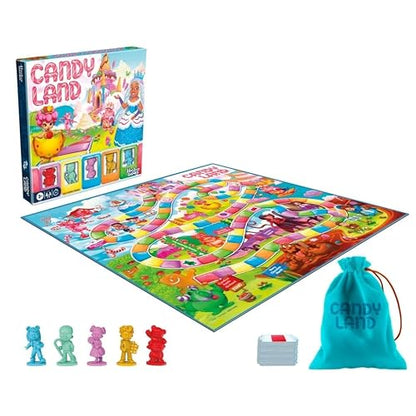 Hasbro Games Candy Land - Juego de Mesa para 2 a 4 Jugadores a Partir de 3 años