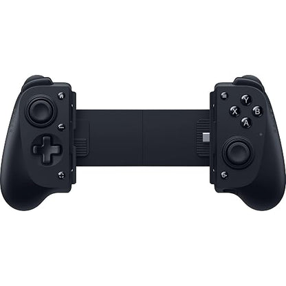 Razer Kishi V3 - Controlador de juegos para iPhone 15 y 16, Android: palillos TMR de tamaño completo - Botones traseros dobles - Se adapta a la mayoría de las fundas de teléfono - Juego con cable y