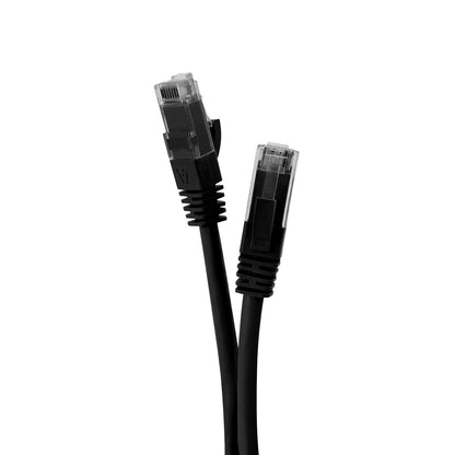 V7 CAT6 Snagless Molded Network Patch Cable RJ45 Male to Male, Black (3-Feet) (V7N2C6-03F-BLKS)