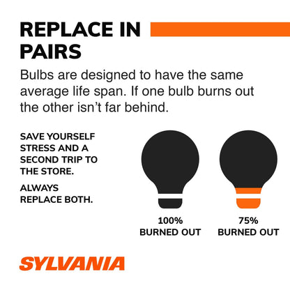 Sylvania 1157SL.BP2 Foco LED Blanco para Vehículo, Paquete de 2