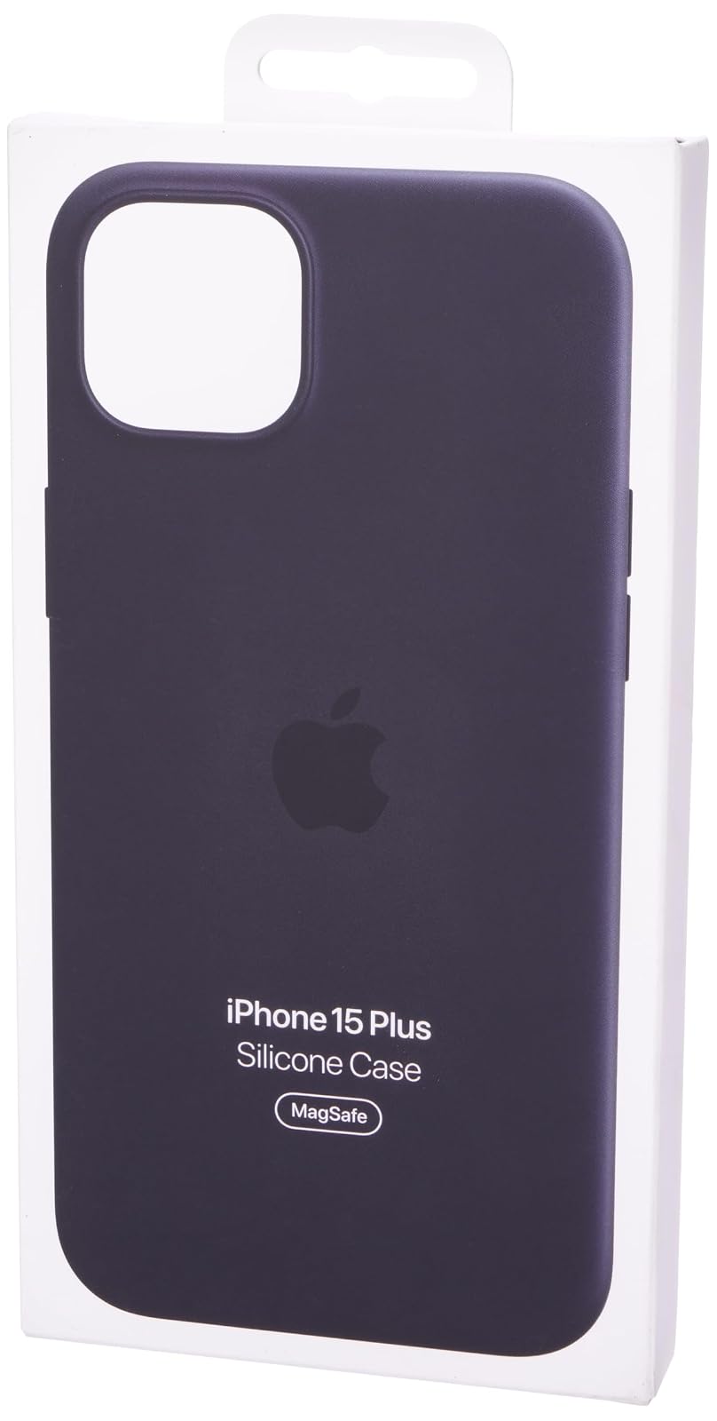 Funda de silicón con MagSafe para el iPhone 15 Plus - Negro