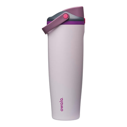 Owala FreeSip Sway - Botella de Agua Aislada de Acero Inoxidable con Popote Integrado, Libre de BPA - Dreamy Field - 40 Ounces