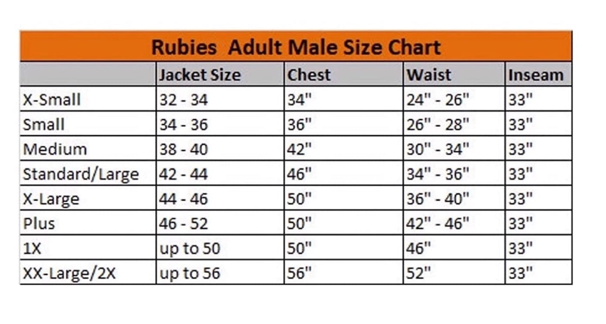 Rubie's ZM419X6BLA Paq-12 Disfraz de talla adultaHombre