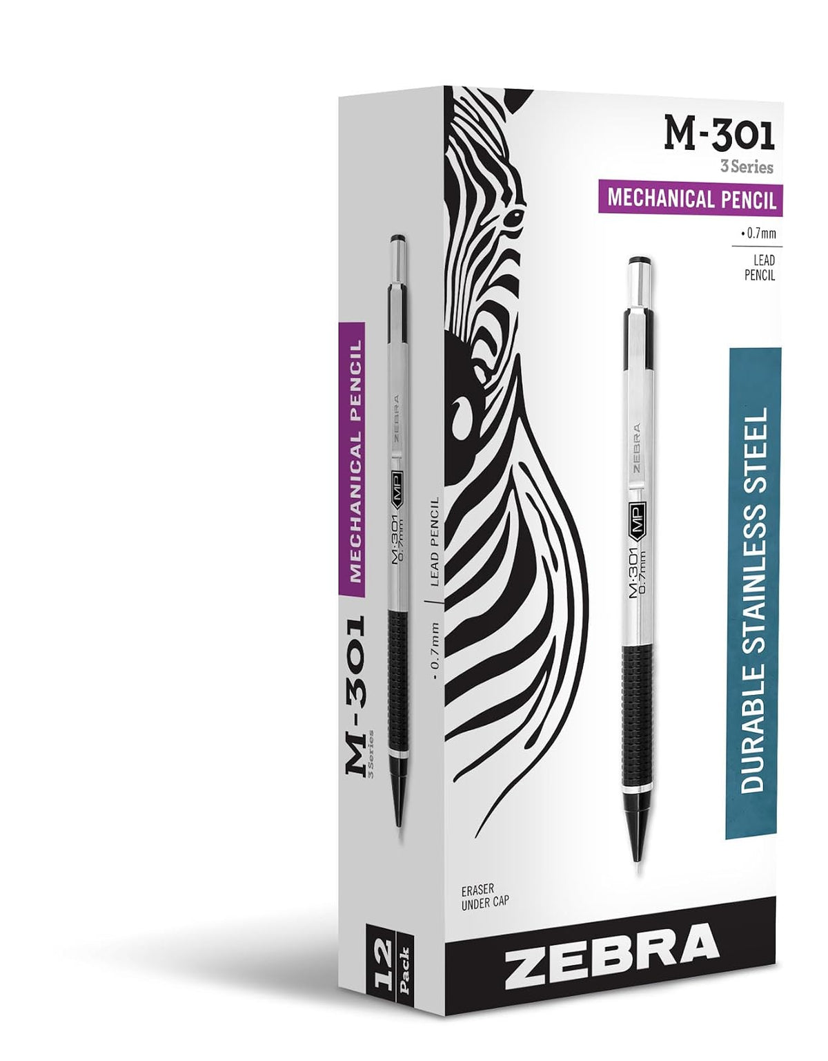 Zebra M-301 Mechanical Pencil, 0.7mm, 12 Pack (54310)
