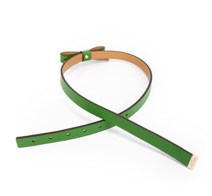kate spade new york Women's .75 Inch Bow Belt