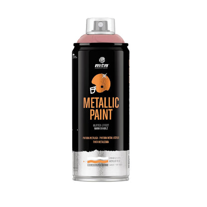 Montana Colors EX014PR1000 MTN PRO Pintura Metálica Oro Rosa, 1 Unidad, 400 ML