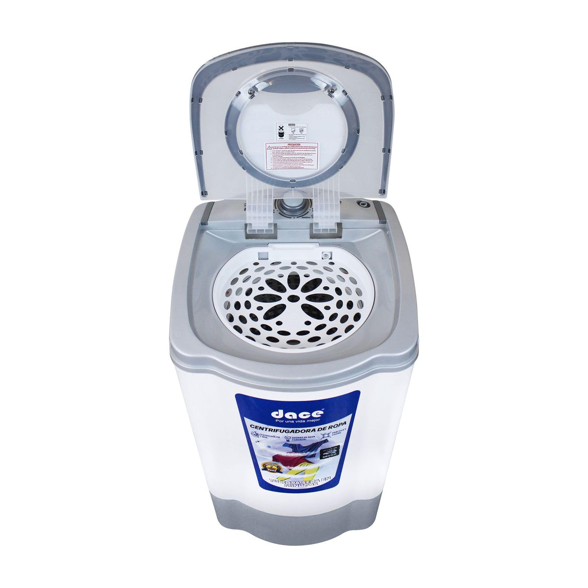 Centrífuga Dace Capacidad de 6 Kilos Carga Superior Color Blanca Modeolo SD061APBG