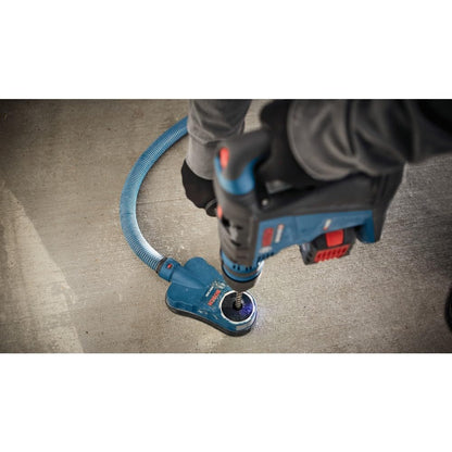 BOSCH HDC200 SDS-Max - Accesorio para recoger polvo para taladro | Cámaras de aire duales, sujetan la extracción de pared, se adapta a brocas de 1,6 cm y 2,5-1 cm, colector de polvo
