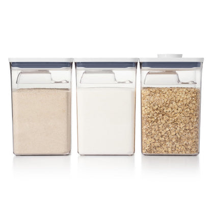 OXO Good Grips Juego de Contenedores POP Herméticos - 6 Piece Bulk Set with Scoops