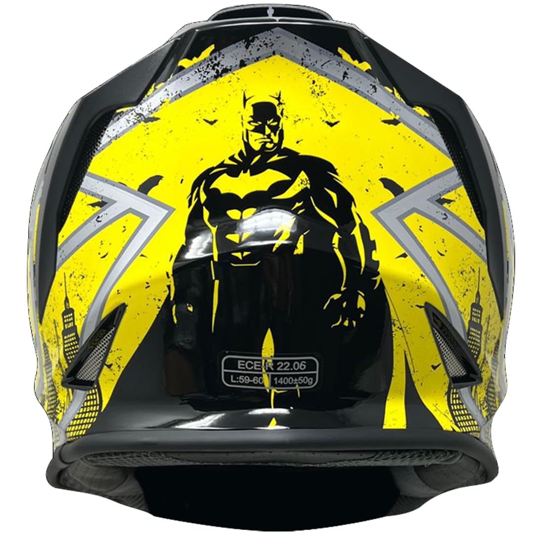 DC Casco KROON Batman Amarillo S
