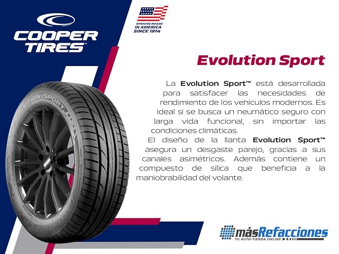 COOPER Evolution Sport 1 Llanta 215/55R18 95H Radial