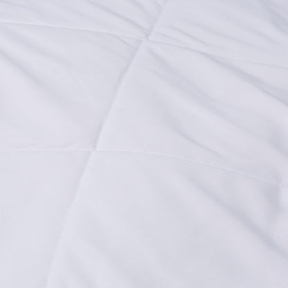 Spring Air Paquete de Protector y Almohada 100% Microfibra de Poliester - King Size