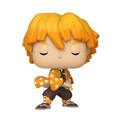 Funko Pop! Animation: Demon Slayer - Zenitsu Agatsuma - Exclusive | Mercancía Oficial de Anime - Figura de Vinilo Coleccionable para Decoración - Regalo de Cumpleaños para Fans