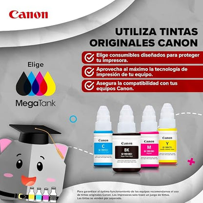 Canon Impresora Multifuncional conexión USB G2110 de Tanque de tintas