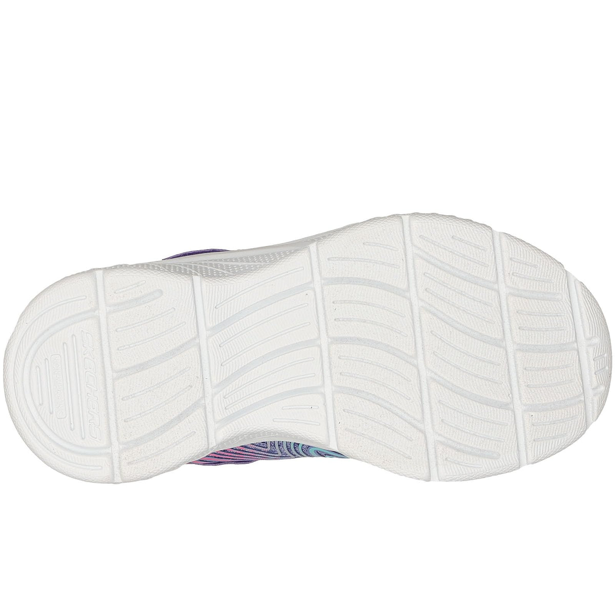Skechers Girls Microspec Plus Swirl Sweet Sneaker